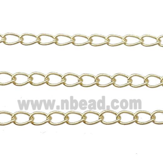 Copper Chain Gold Plated