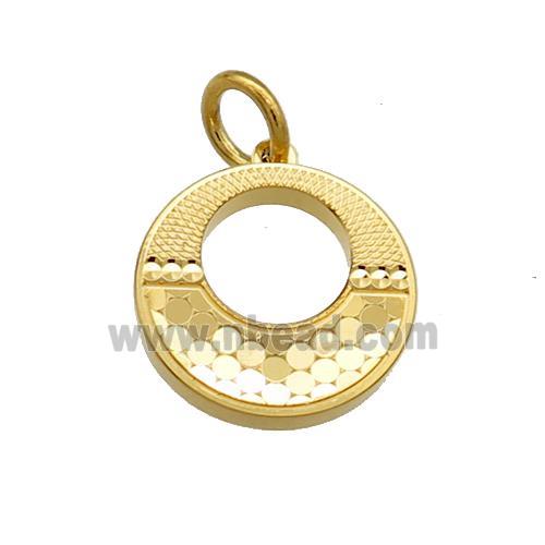 Copper GoGo Pendant Unfade 18K Gold Plated