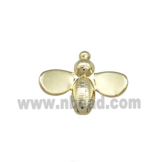 Copper Honeybee Pendant Gold Plated