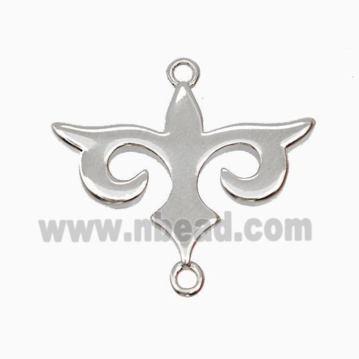 Totem Symbols Charms Copper Connector Platinum Plated