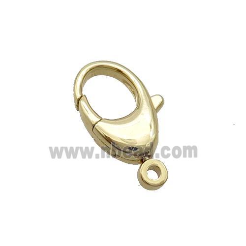 Copper Lobster Clasp Gold Plated