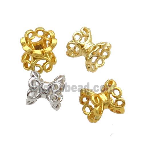 Copper Beadcaps Mixed