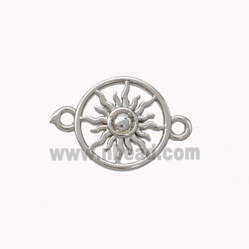 Copper Sun Connector Platinum Plated