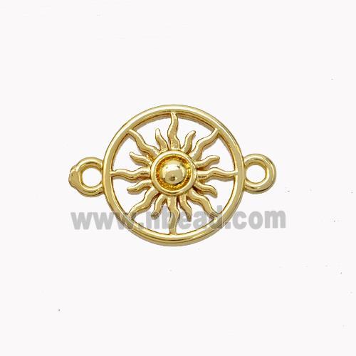 Copper Sun Connector Gold Plated