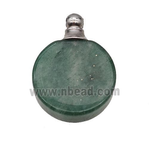 Natural Green Aventurine Perfume Bottle Pendant