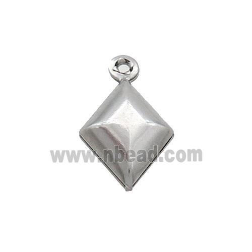 Raw Stainless Steel Northstar Pendant