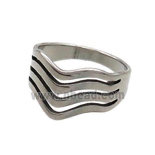 Raw Stainless Steel Rings