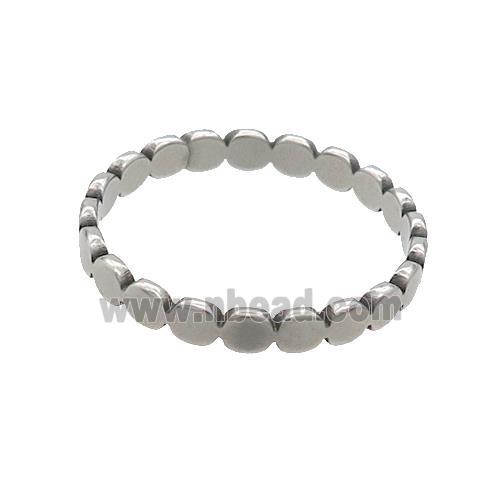 Raw Stainless Steel Rings