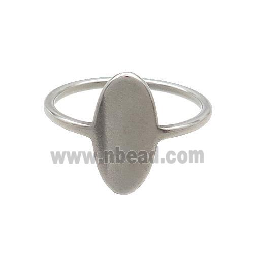 Raw Stainless Steel Rings