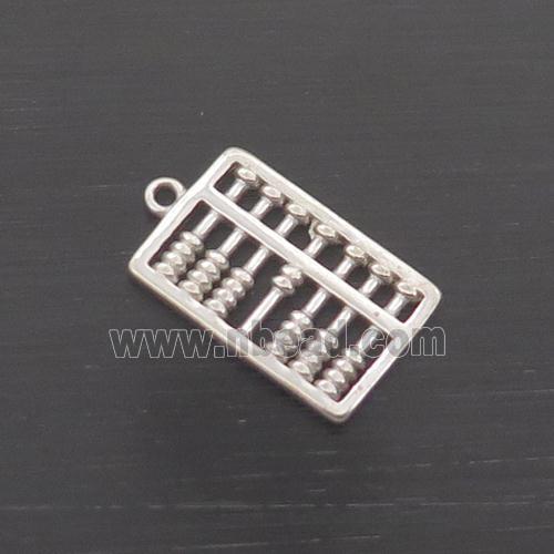 Sterling Silver Abacus Pendant