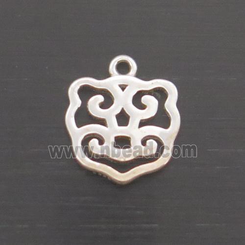 Sterling Silver Pendant Chinese Lucky