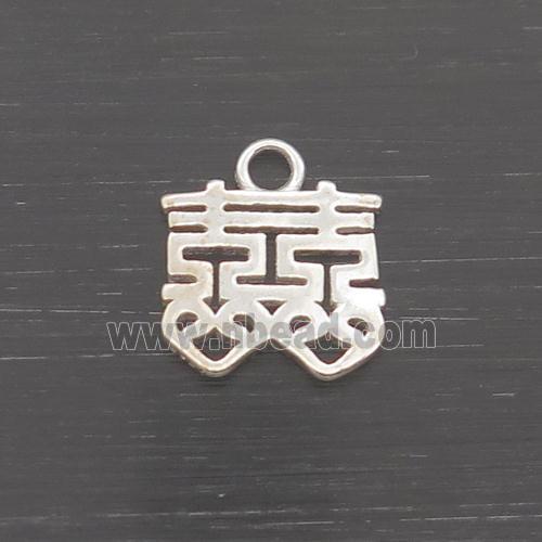 Sterling Silver Pendant Chinese Lucky