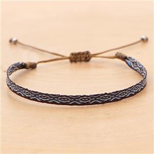 nepal style Handmade braid Bracelet, adjustable, approx 4-6mm, 16-24cm length