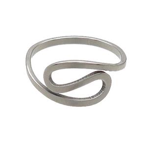 Raw Stainless Steel Rings, approx 9mm, 18mm dia