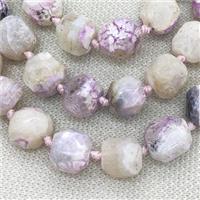 lt.pink Ocean Jasper Beads, freeform, approx 11-13mm