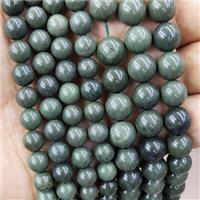 Green Agate Beads Dye Smooth Round, approx 8mm dia