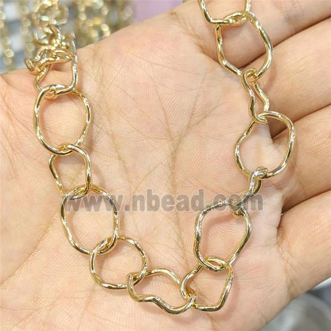 Alloy Chain Gold Plated