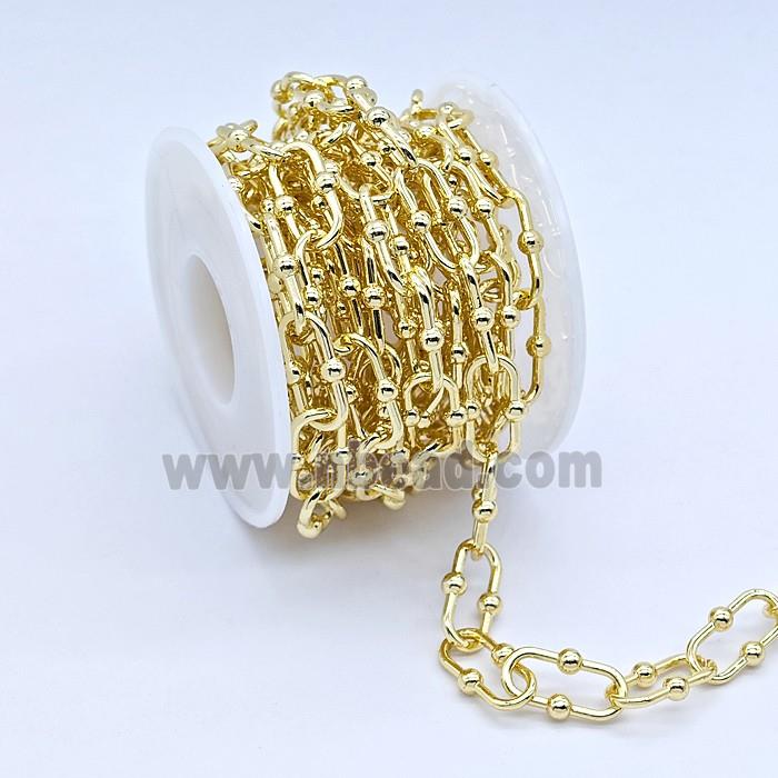 Copper Chain, Gold Plated