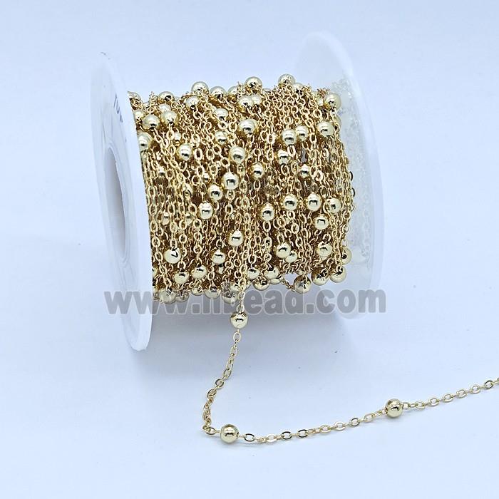 Copper Chain, Gold Plated