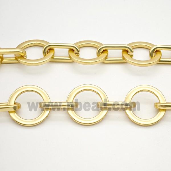 Alloy Chain Matte Gold