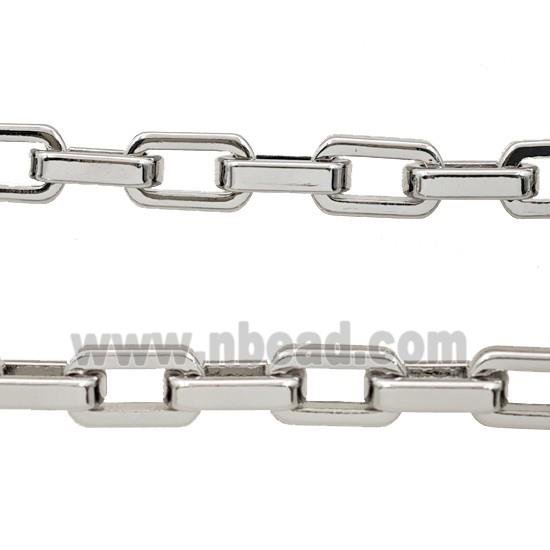 Alloy Chain Platinum Plated