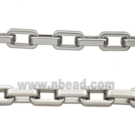 Alloy Chain Matte Silver