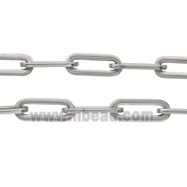 Alloy Chain Matte Silver