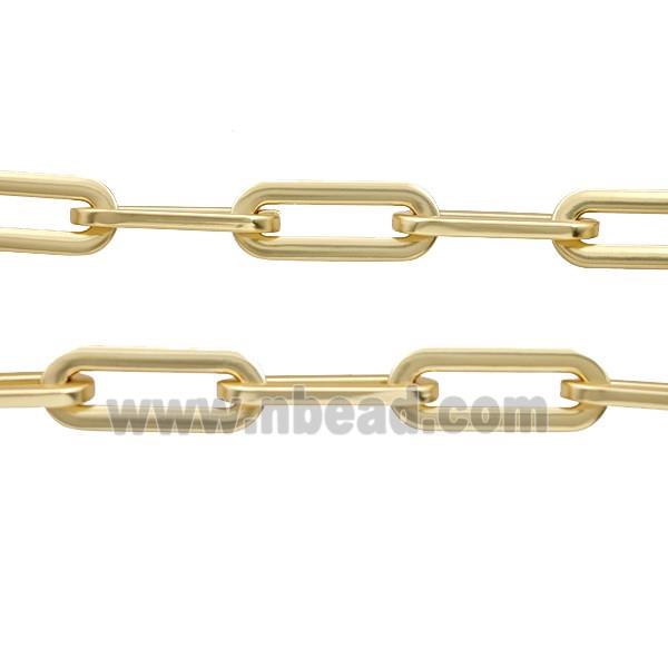 Alloy Chain Matte Gold