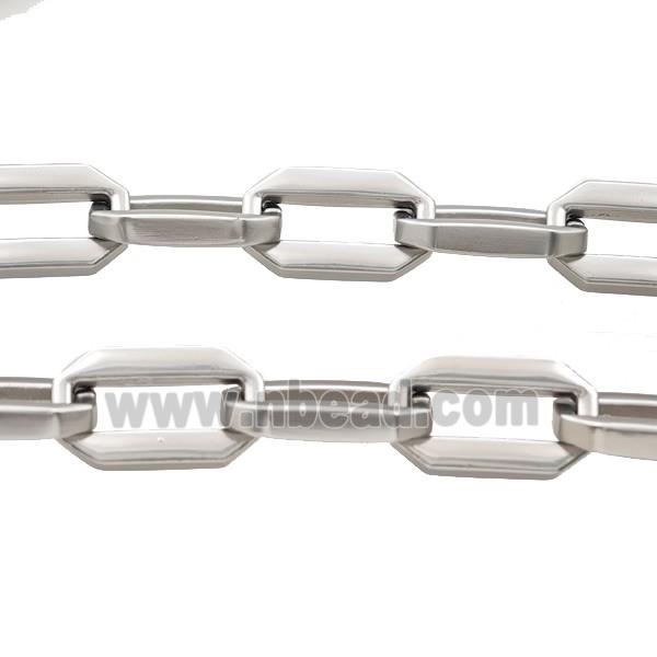 Alloy Chain Matte Silver