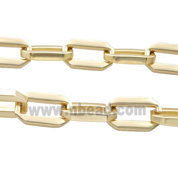 Alloy Chain Matte Gold