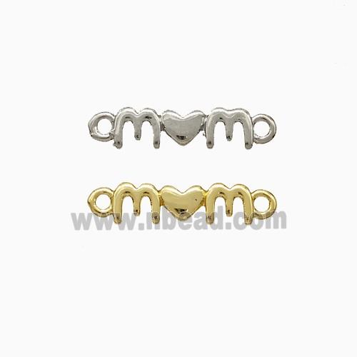 Copper Mom Connector Heart Mix