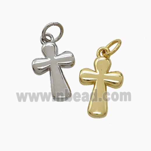 Copper Cross Pendant Mixed