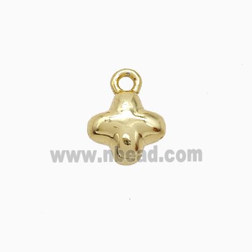 Copper Cross Pendant Gold Plated
