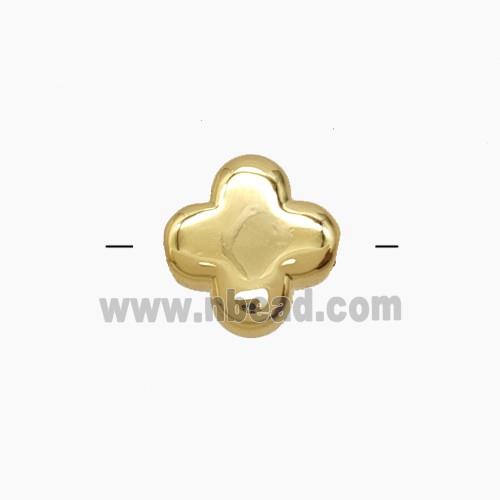 Copper Cross Beads Gold Plated