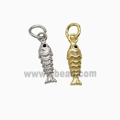 Copper Fish Pendant Mixed