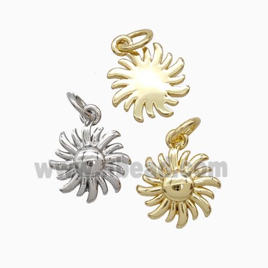 Copper Sun Pendant Mixed