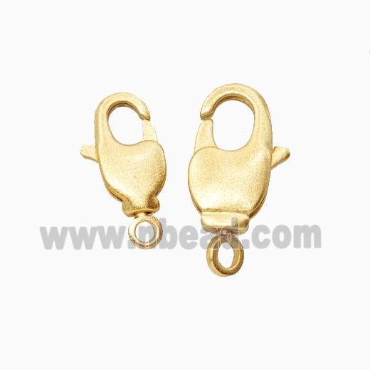Copper Lobster Clasp Gold Plated