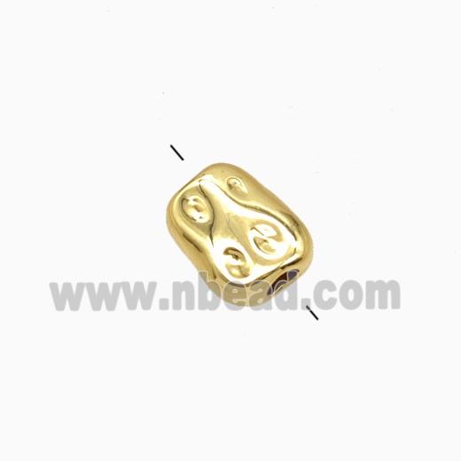 Copper Beads Gold Plated