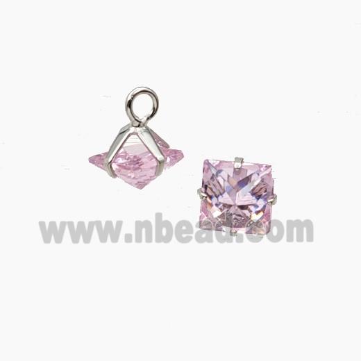 Cubic Zirconia Diamond Pendant
