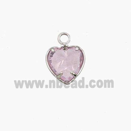 Copper Pendant Pave Zircon, Gold Plated
