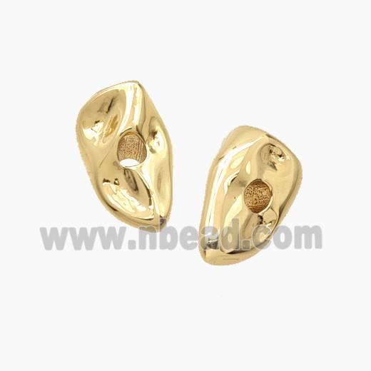 Copper Beads Gold Plated
