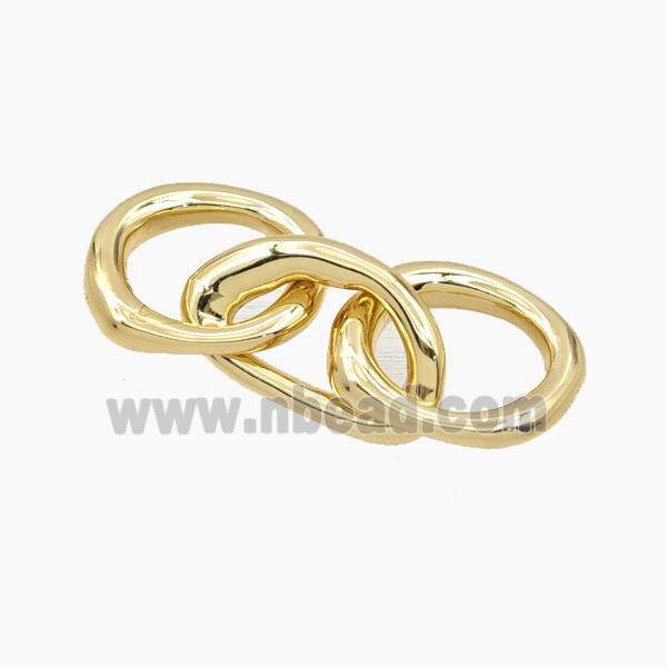 Copper Link Connector Gold Plated