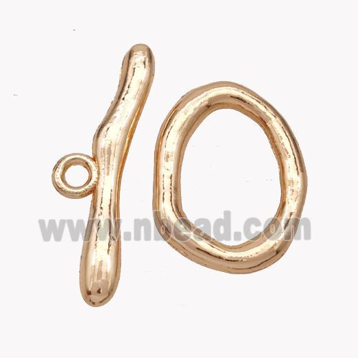 Copper Toggle Clasp Rose Gold