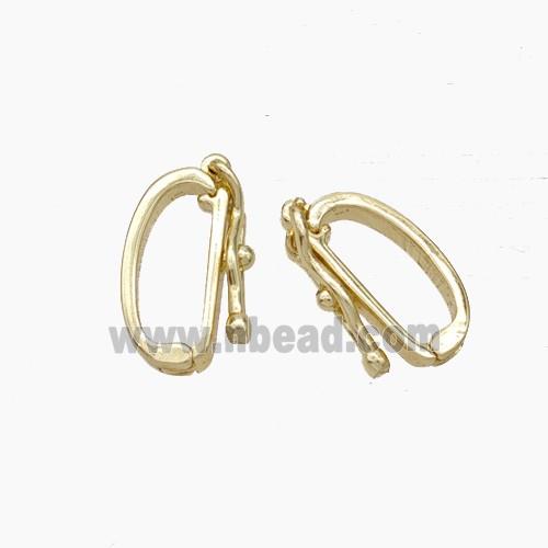 Copper Clasp Gold Plated