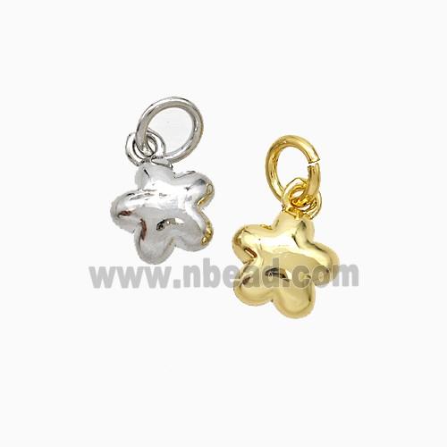 Copper Flower Pendant Mixed