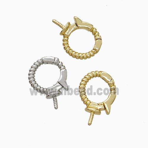 Copper Pendant Bail Mixed