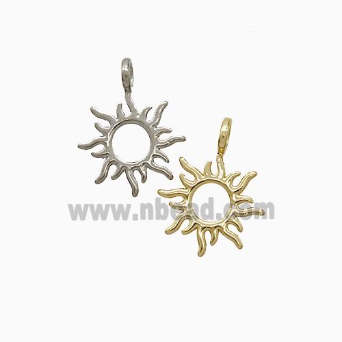 Copper Sun Pendant Mixed