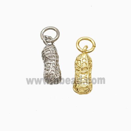 Copper Peanut Pendant Mixed