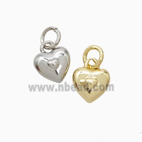 Copper Heart Pendant Mixed