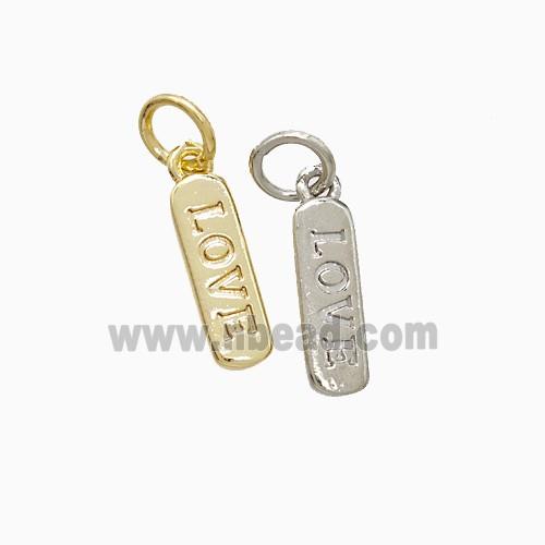 Copper Love Pendant Stick Mixed